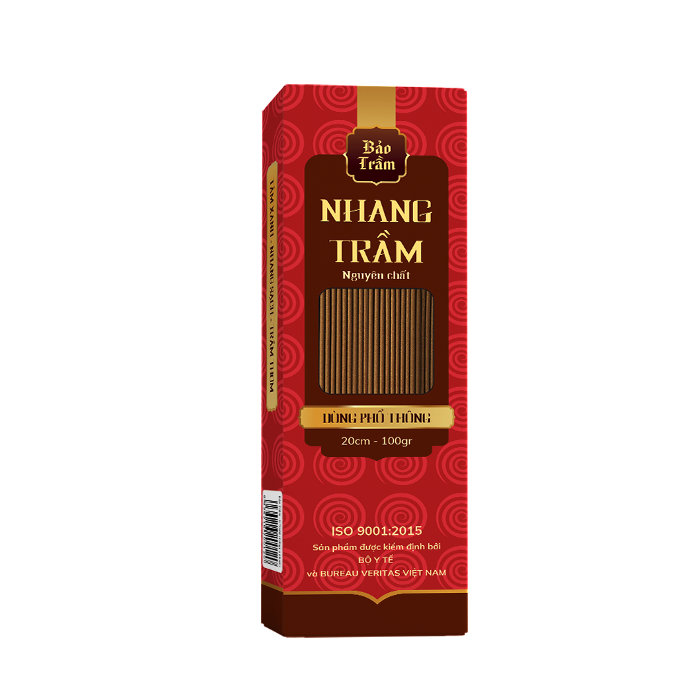 Nhang Trầm Hương Phổ Thông - Hộp Đỏ