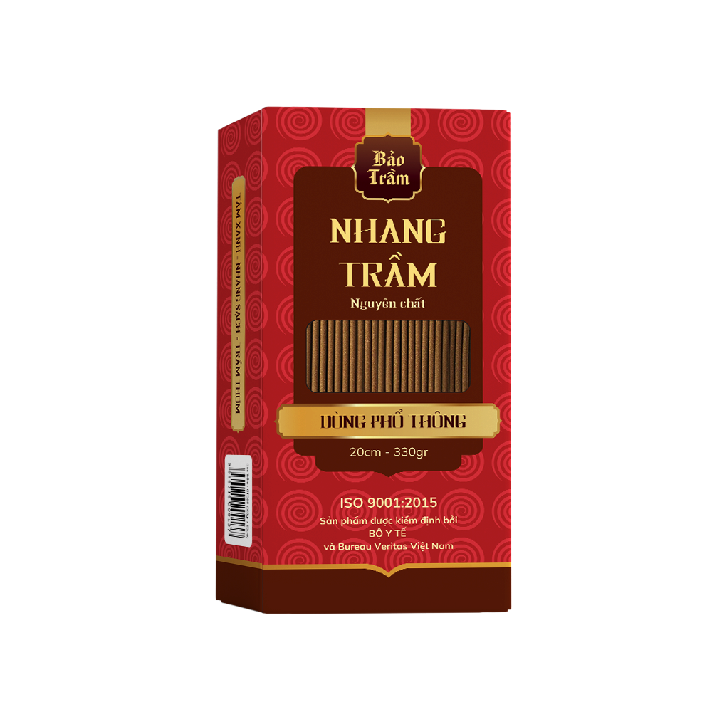 Nhang Trầm Hương Phổ Thông - Hộp Đỏ