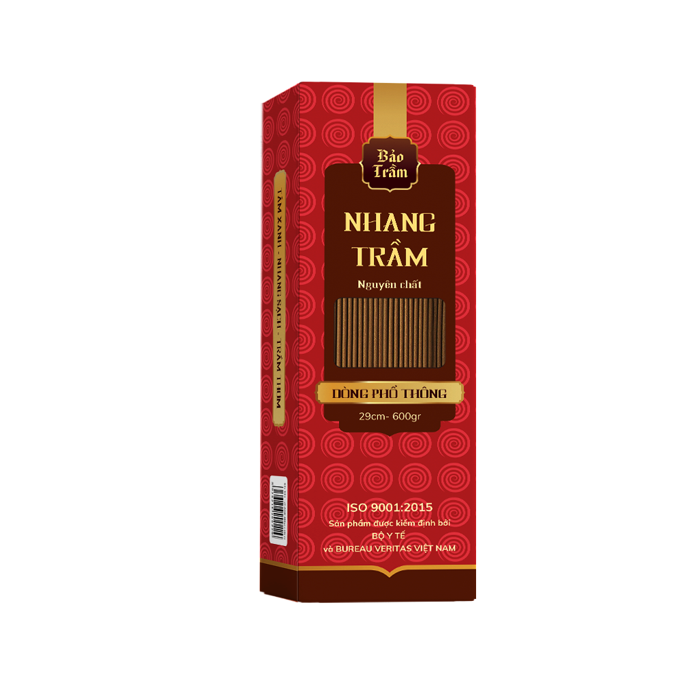 Nhang Trầm Hương Phổ Thông - Hộp Đỏ