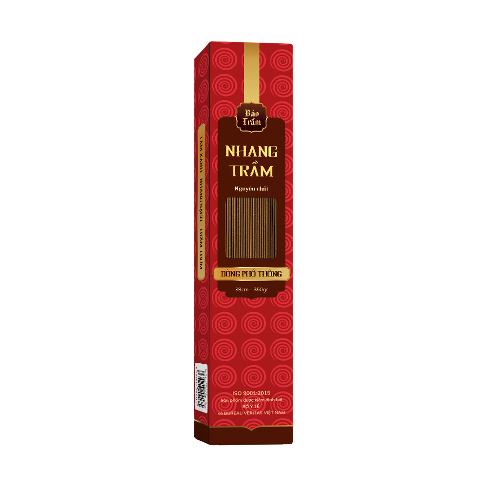 Nhang Trầm Hương Phổ Thông - Hộp Đỏ