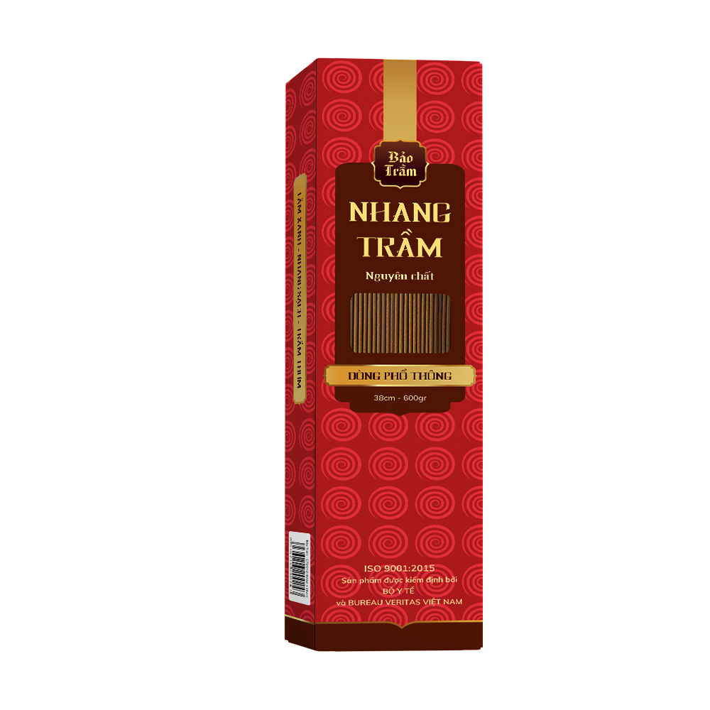 Nhang Trầm Hương Phổ Thông - Hộp Đỏ