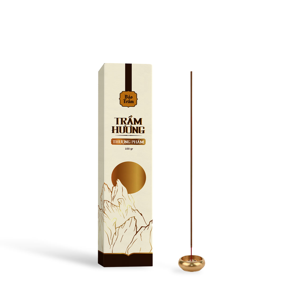 Nhang Trầm Hương Thượng Phẩm - Hộp Trắng