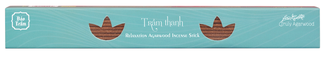 Trầm Thanh Đặc Biệt - Hộp Xanh Ngọc - 15 cm - 15 g