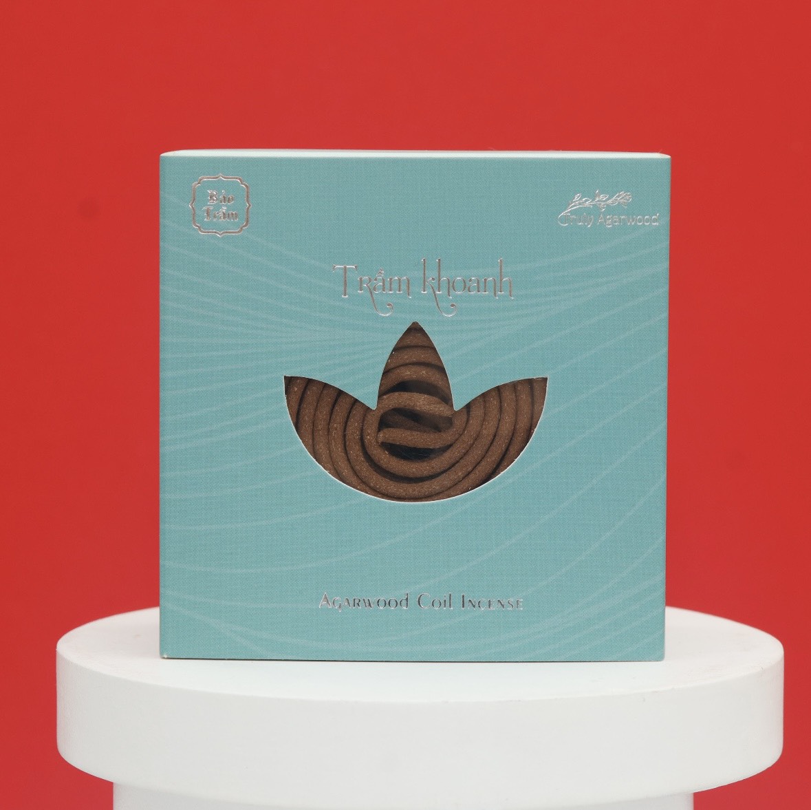 Trầm Khoanh Đặc Biệt - Hộp Xanh Ngọc - 2 Giờ - 20 Khoanh