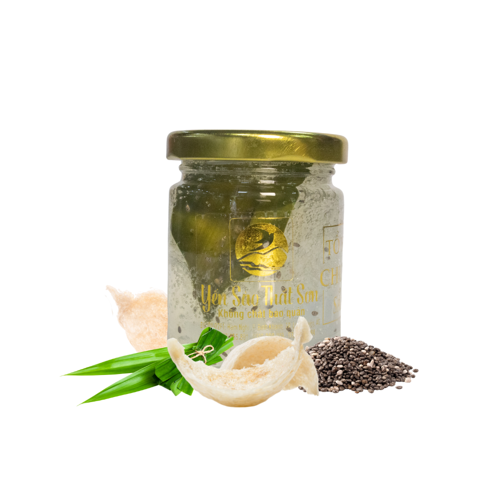 Yến chưng lá dứa hạt chia (100ML)