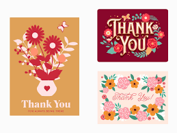In thanks card – Thay lời tri ân đến khách hàng