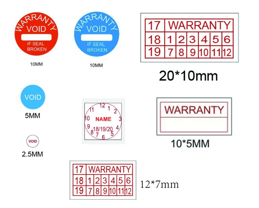 Kích thước chuẩn của nhãn dán, sticker, decal tại IN NHANH AIPRINT