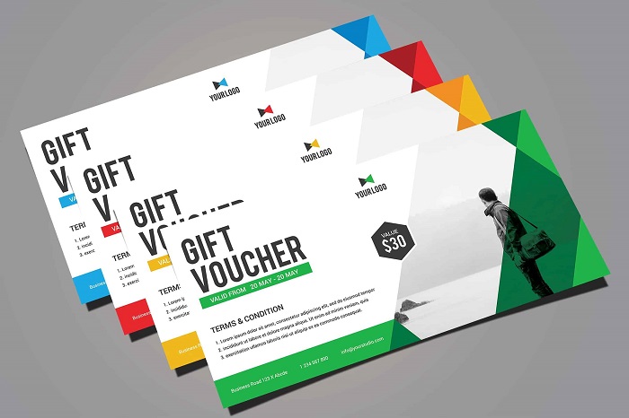 Voucher đẹp cho sản phẩm dịch vụ của bạn – In Nhanh AIPRINT