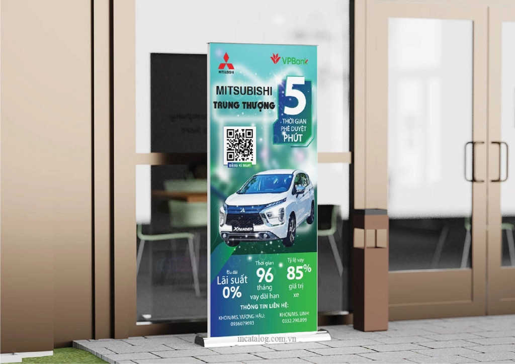 Các loại chất liệu in standee giá rẻ tại In nhanh Aiprint