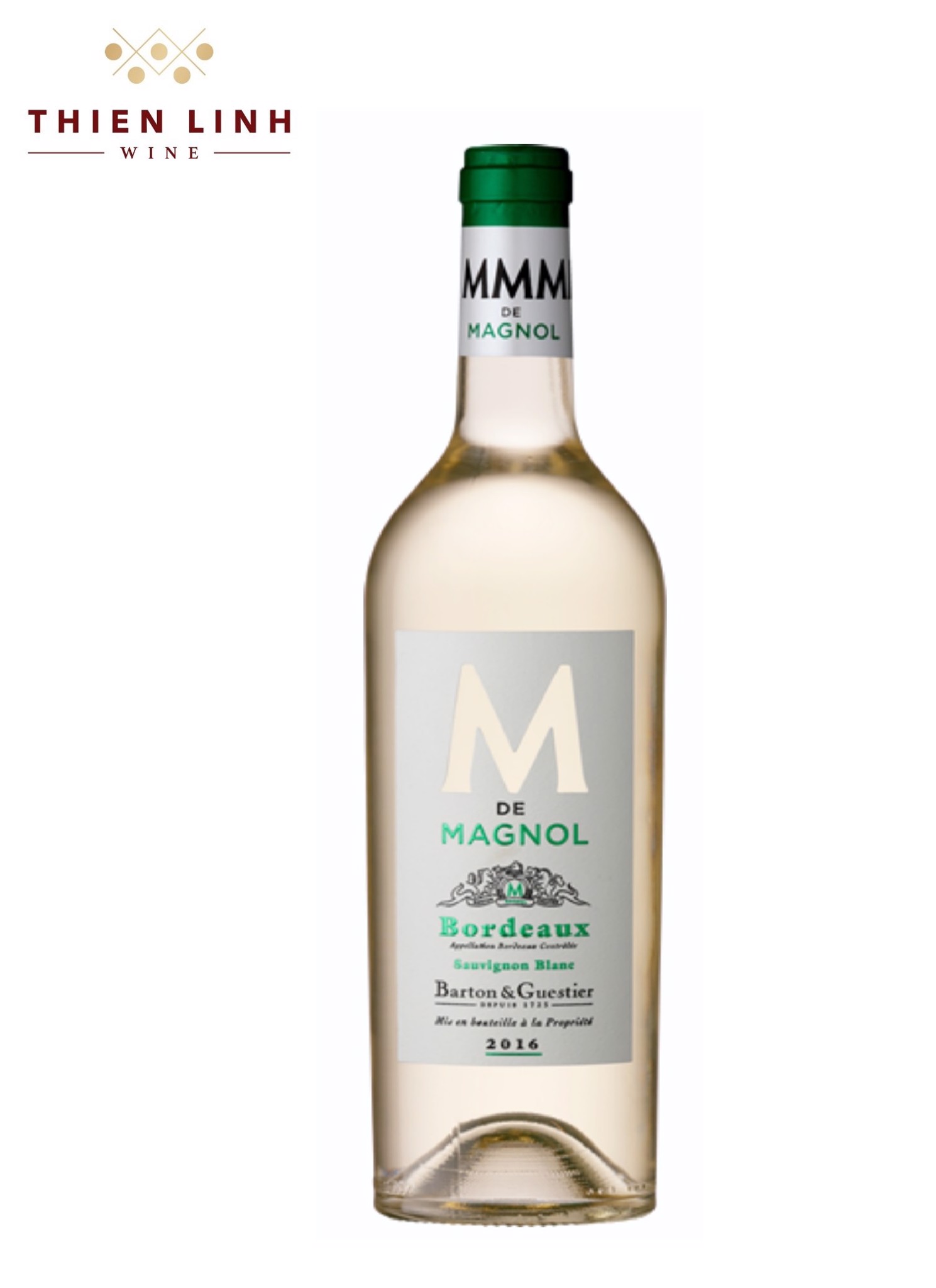 Rượu vang B&G M de Magnol Blanc- AOP Bordeaux
