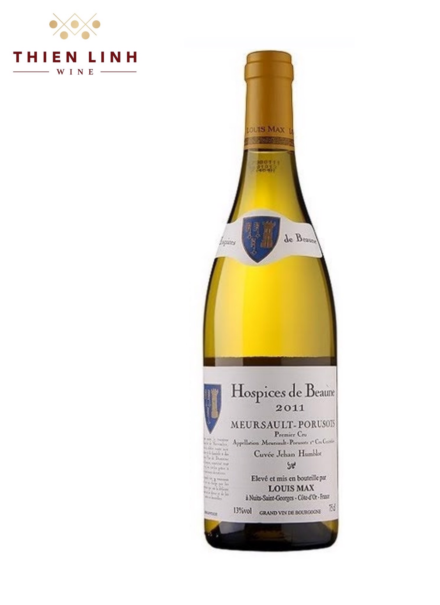 Rượu vang Meursault 1er Cru Poruzots - Cuvée Jéhan Humblot 2016