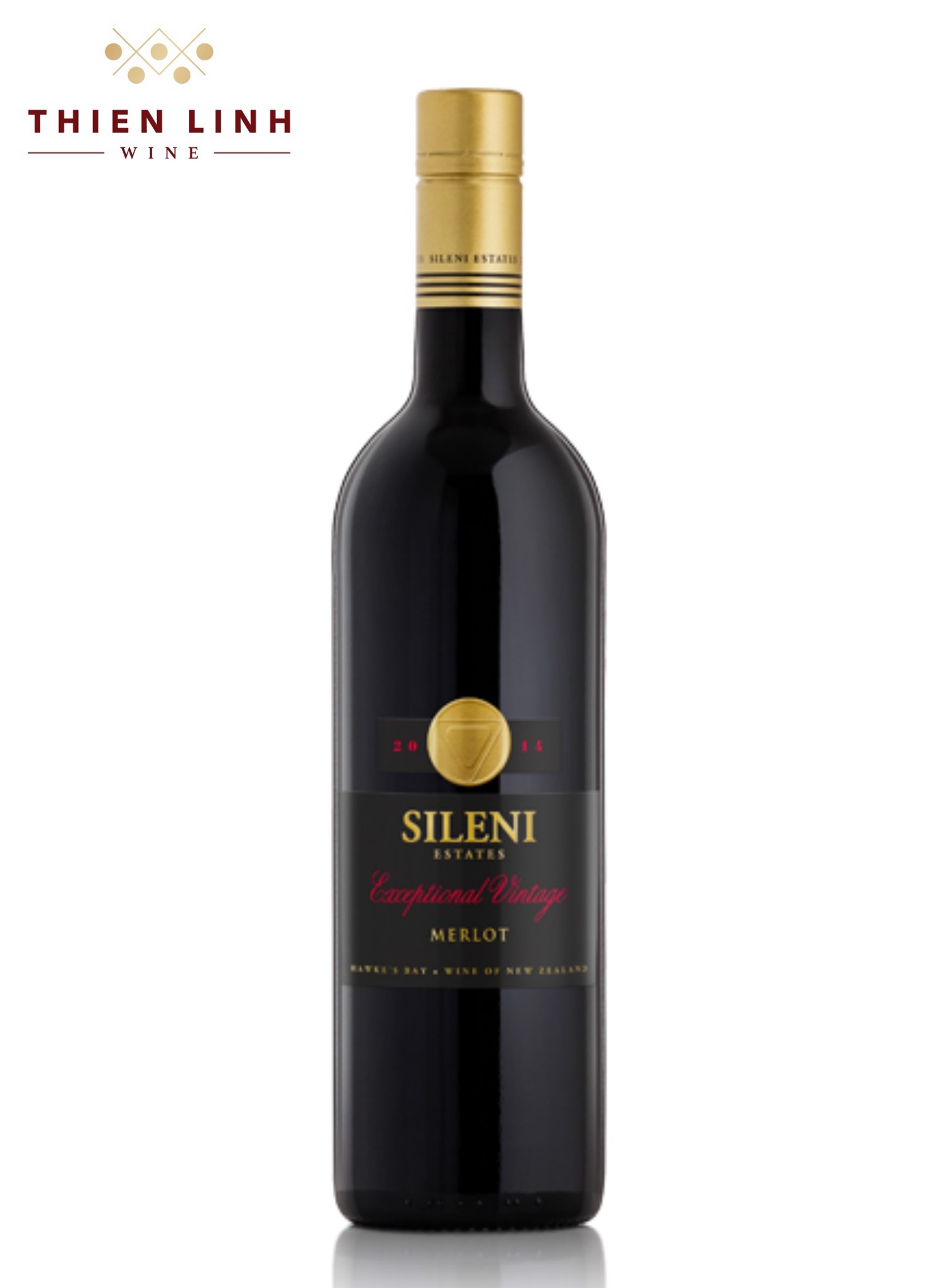 Rượu vang SILENI Merlot, Exceptional Vintage - Hawke's Bay