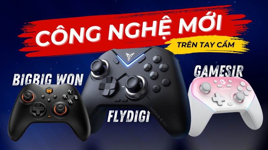 Tổng Hợp Các Công Nghệ Mới Trên Tay Cầm Trong Năm 2025