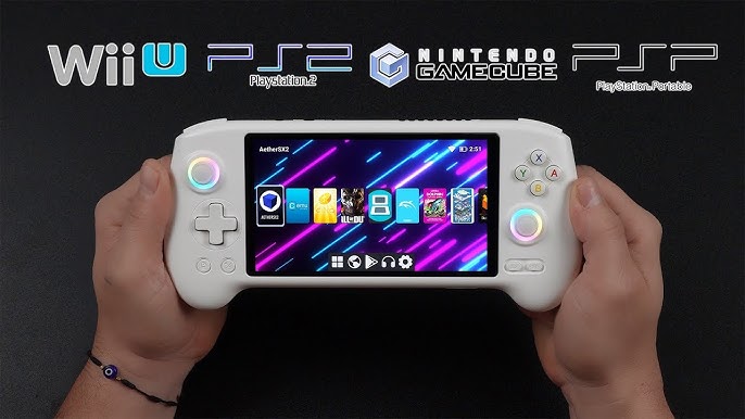 Anbernic RG557 - Máy Chơi Game Android Mạnh Mẽ với Màn Hình AMOLED và Chip Dimensity 8300