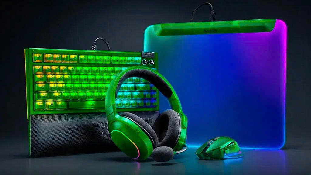 Bộ Sưu Tập Razer Phantom Green Edition