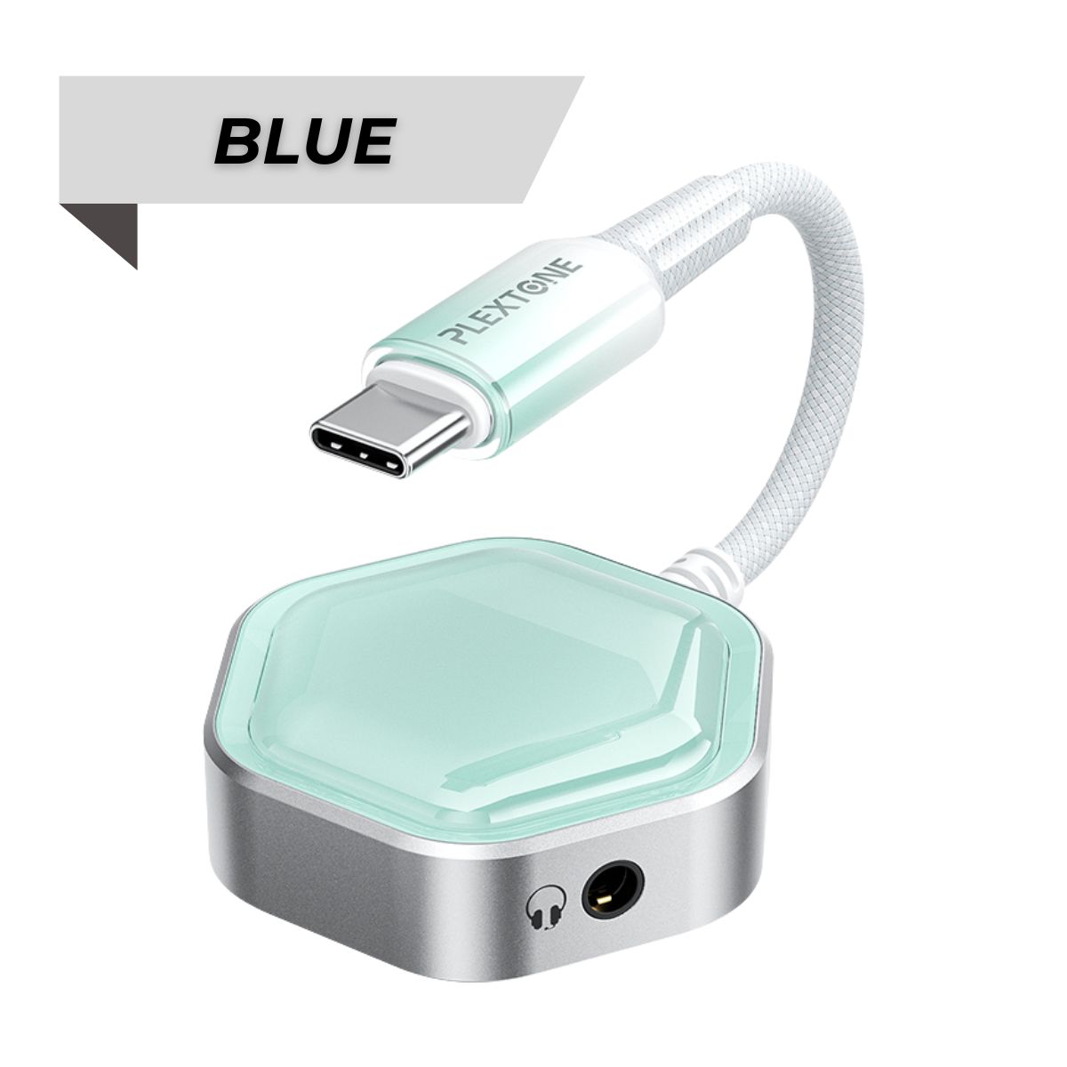 Plextone GS1 Pro – Jack chuyển Type-C sang 3.5mm kiêm sạc nhanh 60W