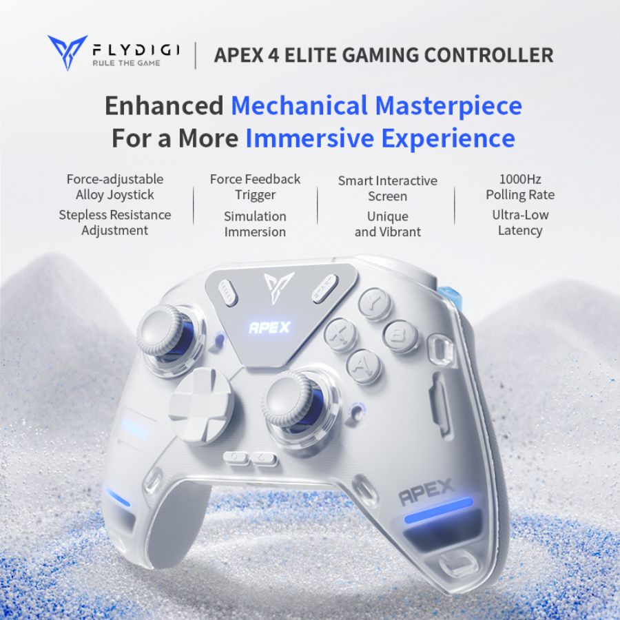 [Sẵn Hàng] Flydigi Apex 4 | Tay cầm Bluetooth Wireless chơi game Liên quân, COD, PUBG cho IOS, Android và PC, TV