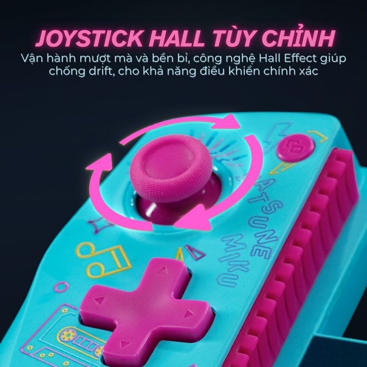 [Chính hãng] Tay Cầm GameSir X5s x HATSUNE MIKU – TAY CẦM CHƠI GAME CAO CẤP