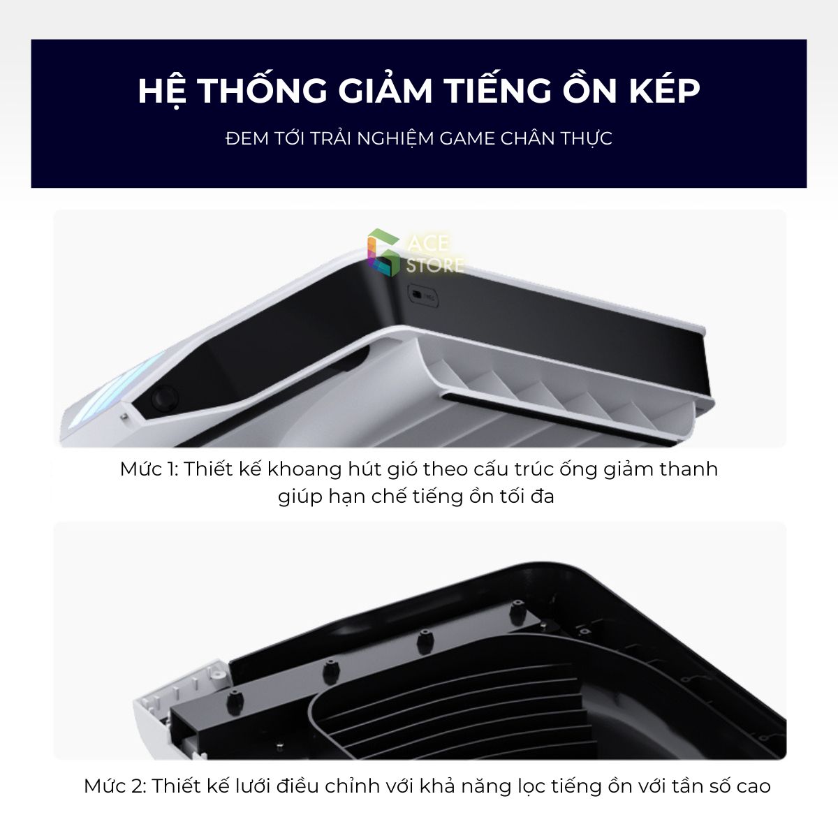 Flydigi BS1 | Để tản nhiệt laptop cao cấp không tiếng ồn, tích hợp 4 chế độ làm mát