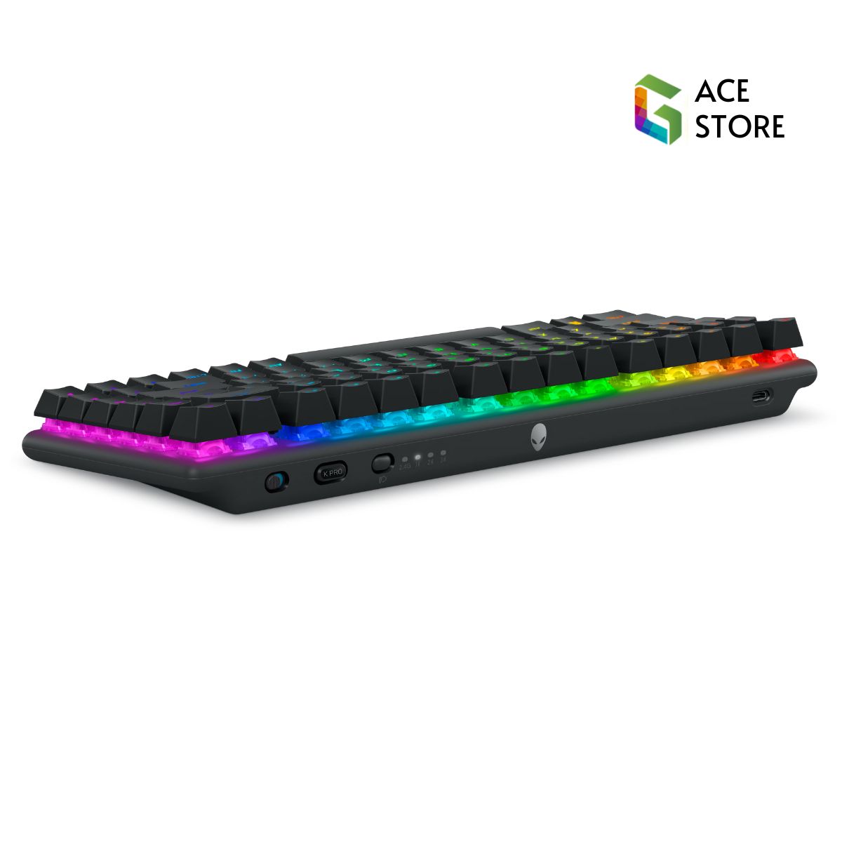 Bàn Phím Gaming Không Dây Alienware Pro WL – Dark Side of the Moon & Lunar Light, Hot‑Swappable Switches, RGB