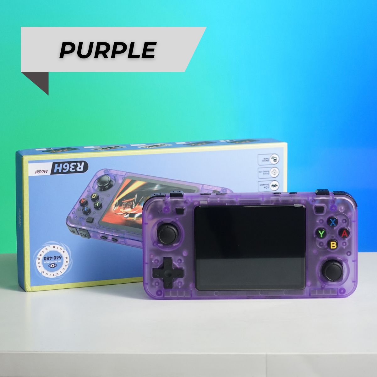 Máy Chơi Game R36H - BH 12 Tháng - Tặng Kèm Thẻ Nhớ Cài Sẵn 15.000 Game Retro