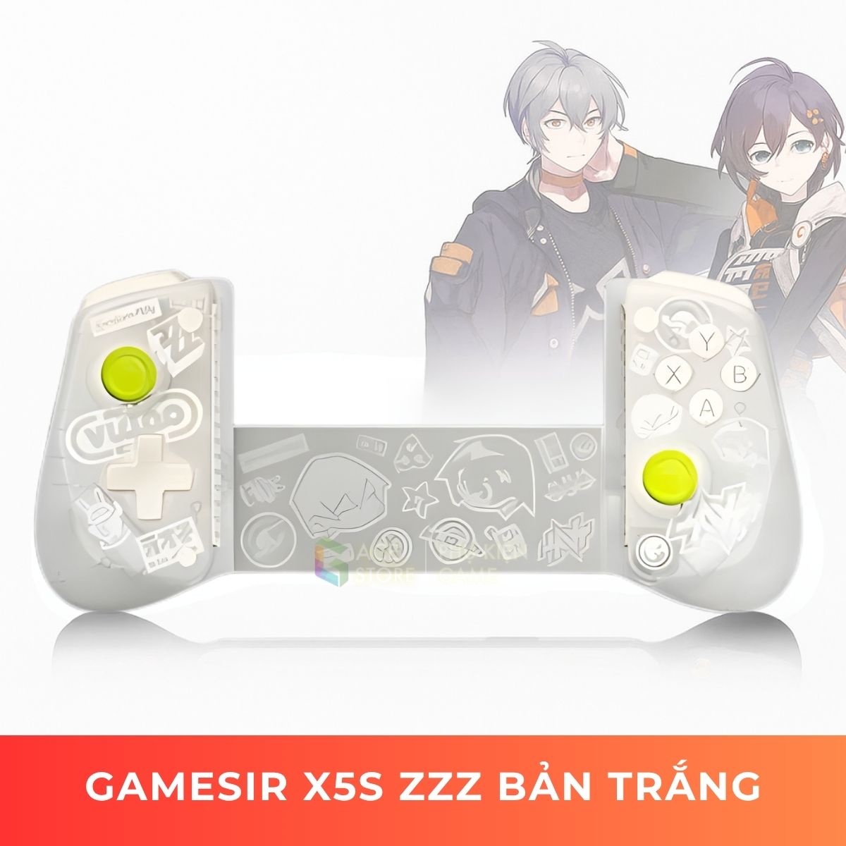Tay Cầm GameSir X5s – Không dây Đa Nền Tảng, Hall Effect, Gyro 6 Trục, Kẹp Điện Thoại, Switch2/Android/PC