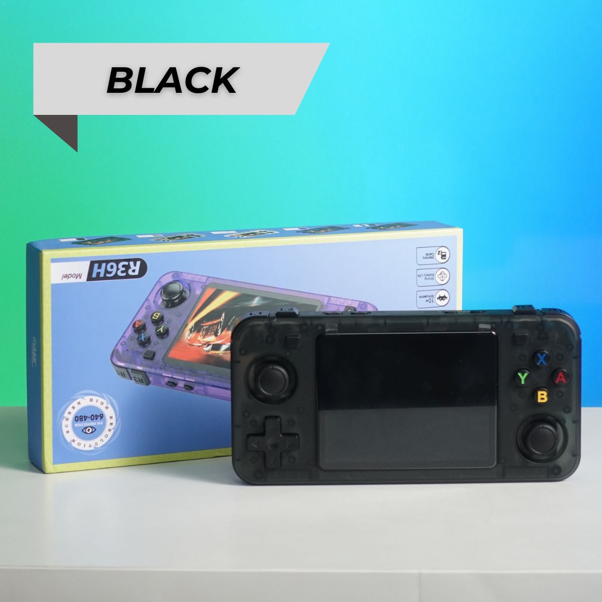 Máy Chơi Game R36H - BH 12 Tháng - Tặng Kèm Thẻ Nhớ Cài Sẵn 15.000 Game Retro