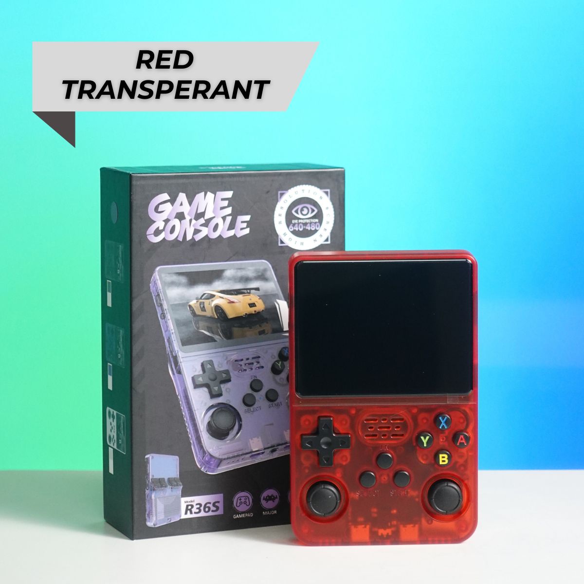 Máy Chơi Game R36S - BH 12 Tháng - Tặng Kèm Thẻ 64GB Cài Sẵn 15.000 Games Retro
