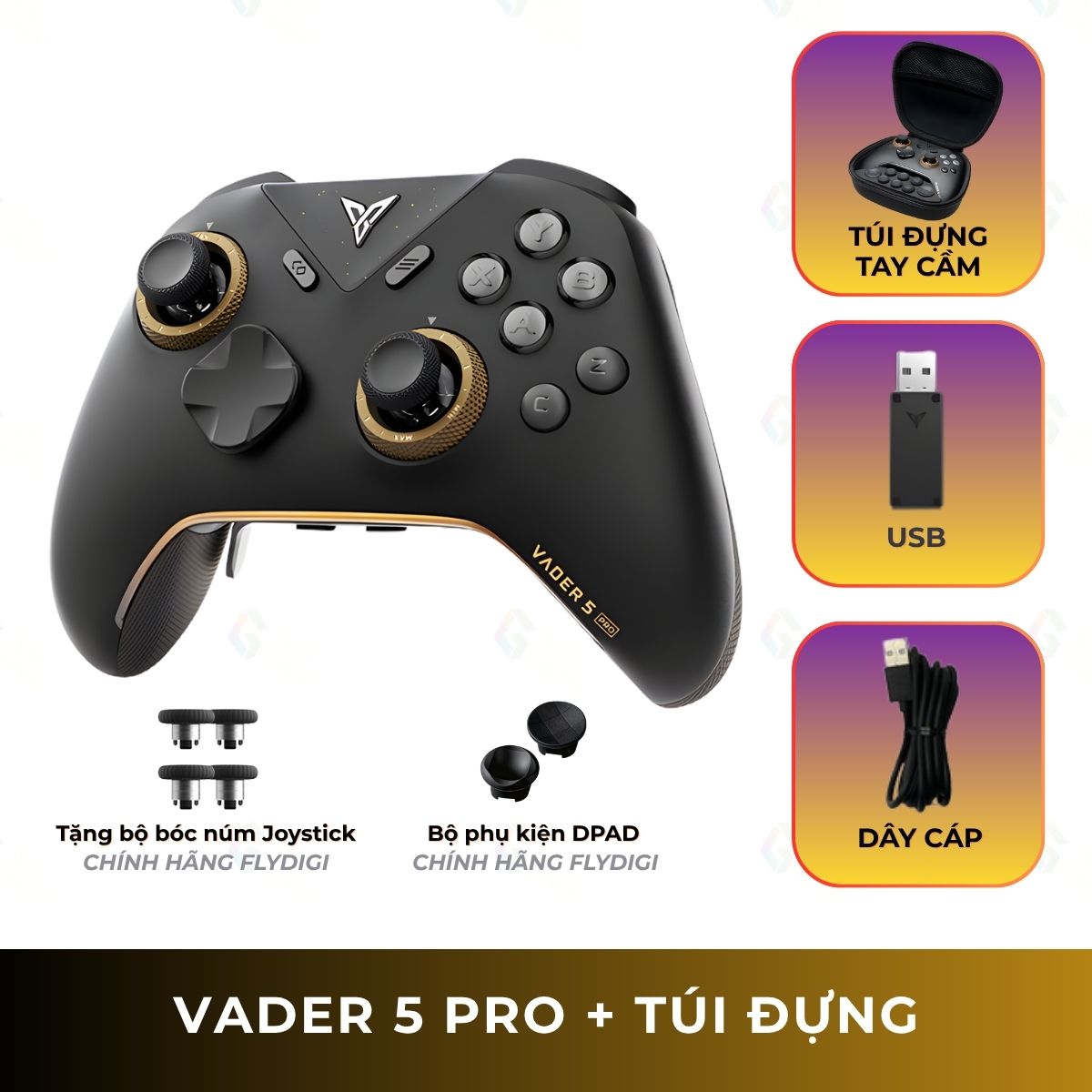 [Sẵn Hàng] Flydigi Vader 5 Pro – Siêu Phẩm Tay Cầm Năm 2026 Chính Hãng Flydigi