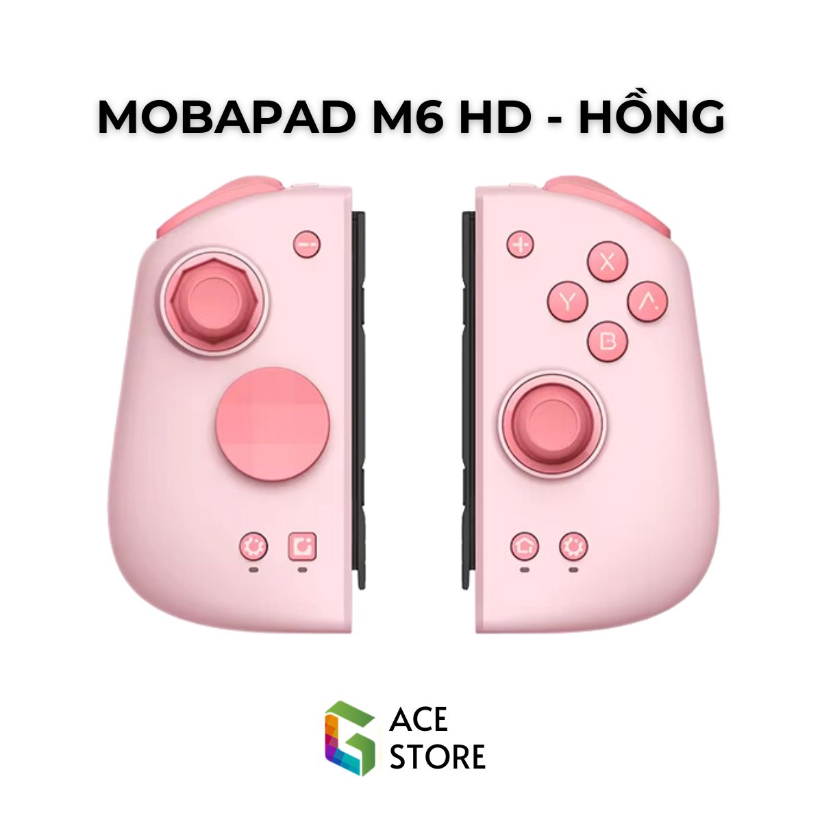 Tay cầm Mobapad M6 HD, Mobapad M6S Joycons trang bị phím cơ, Hall Effect, Gyro, Macro, HD Rumble