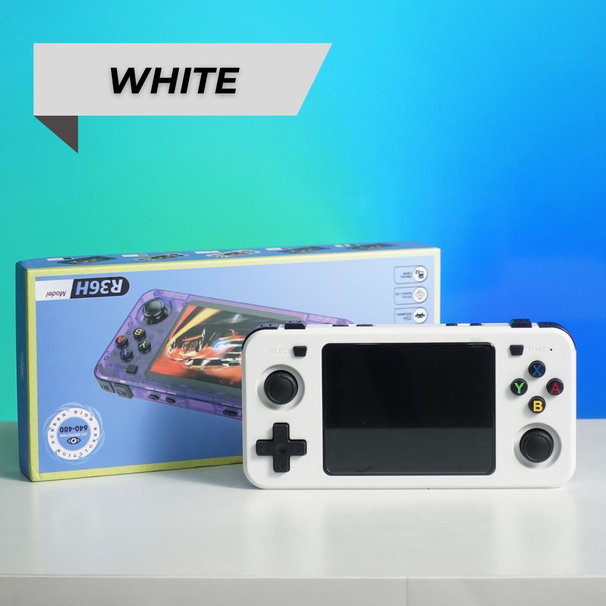 Máy Chơi Game R36H - BH 12 Tháng - Tặng Kèm Thẻ Nhớ Cài Sẵn 15.000 Game Retro