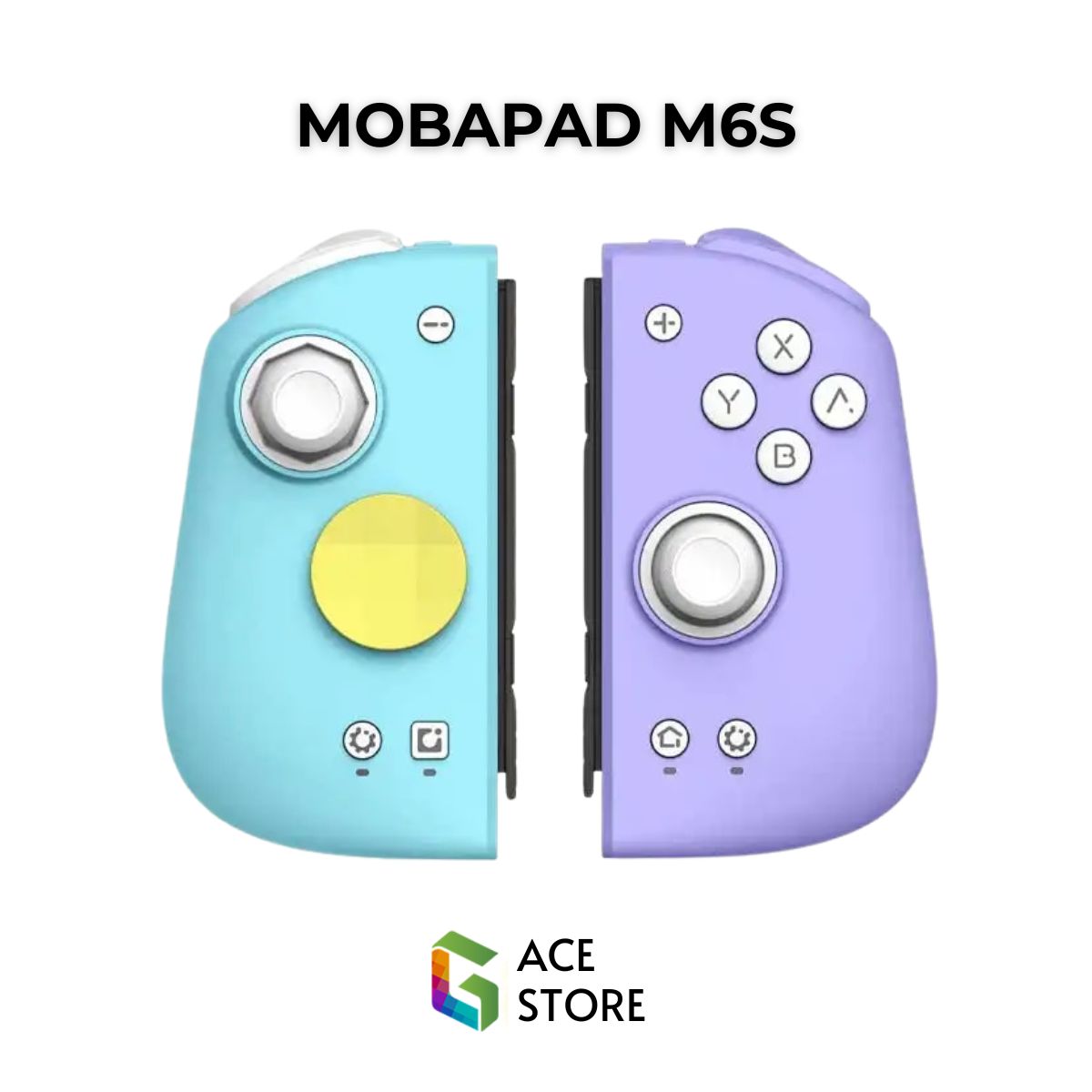 Tay cầm Mobapad M6 HD, Mobapad M6S Joycons trang bị phím cơ, Hall Effect, Gyro, Macro, HD Rumble