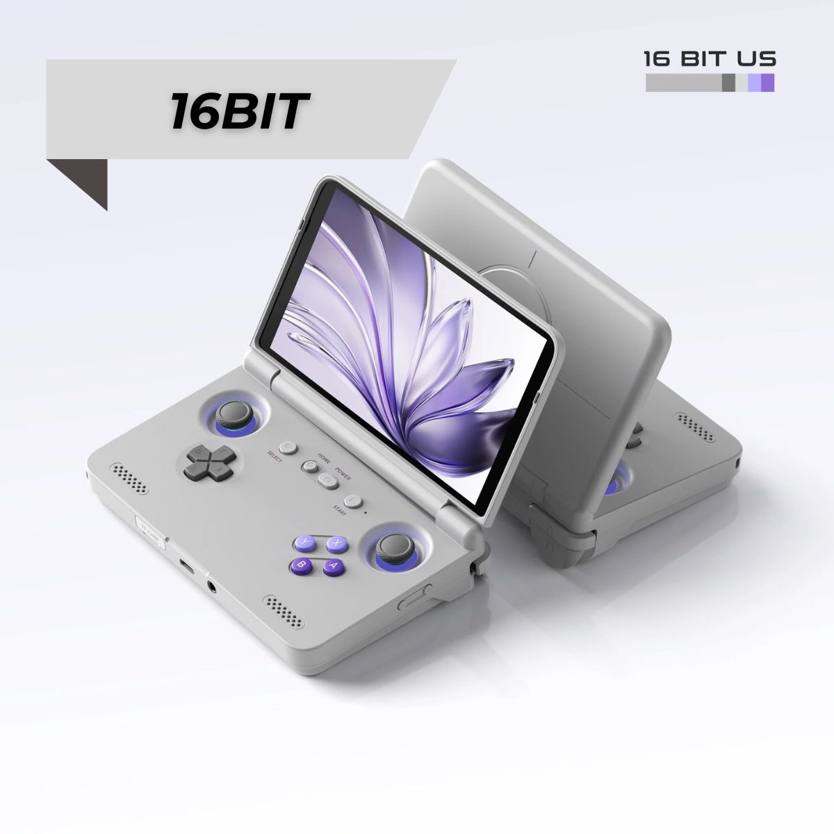 Retroid Pocket Flip 2 – Máy Chơi Game Cầm Tay Màn Gập, Chạy Android 13, Hỗ Trợ Game PS2/PC/Cloud