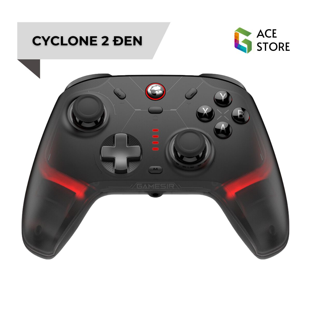 [Sẵn Hàng] Tay Cầm Chơi Game GameSir CYCLONE 2 | Tay cầm chơi game GameSir hỗ trợ đa nền tảng IOS, ANDROID, SWITCH, PC, Steam Deck
