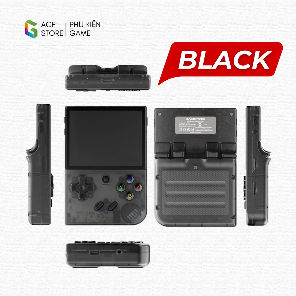 Anbernic RG35XX Plus – Máy Chơi Game Retro Cài sẵn MuOS 2025, Hỗ Trợ TV, Game Việt Hóa, L2/R2, Pin Trâu