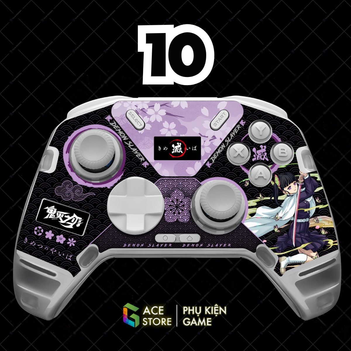 Miếng Dán Decal Cao Cấp Cho Flydigi Apex 4 – EVA-01, EVA-02, MiKu, Wuchang, Demon Slayer, Zenless Zone Zero