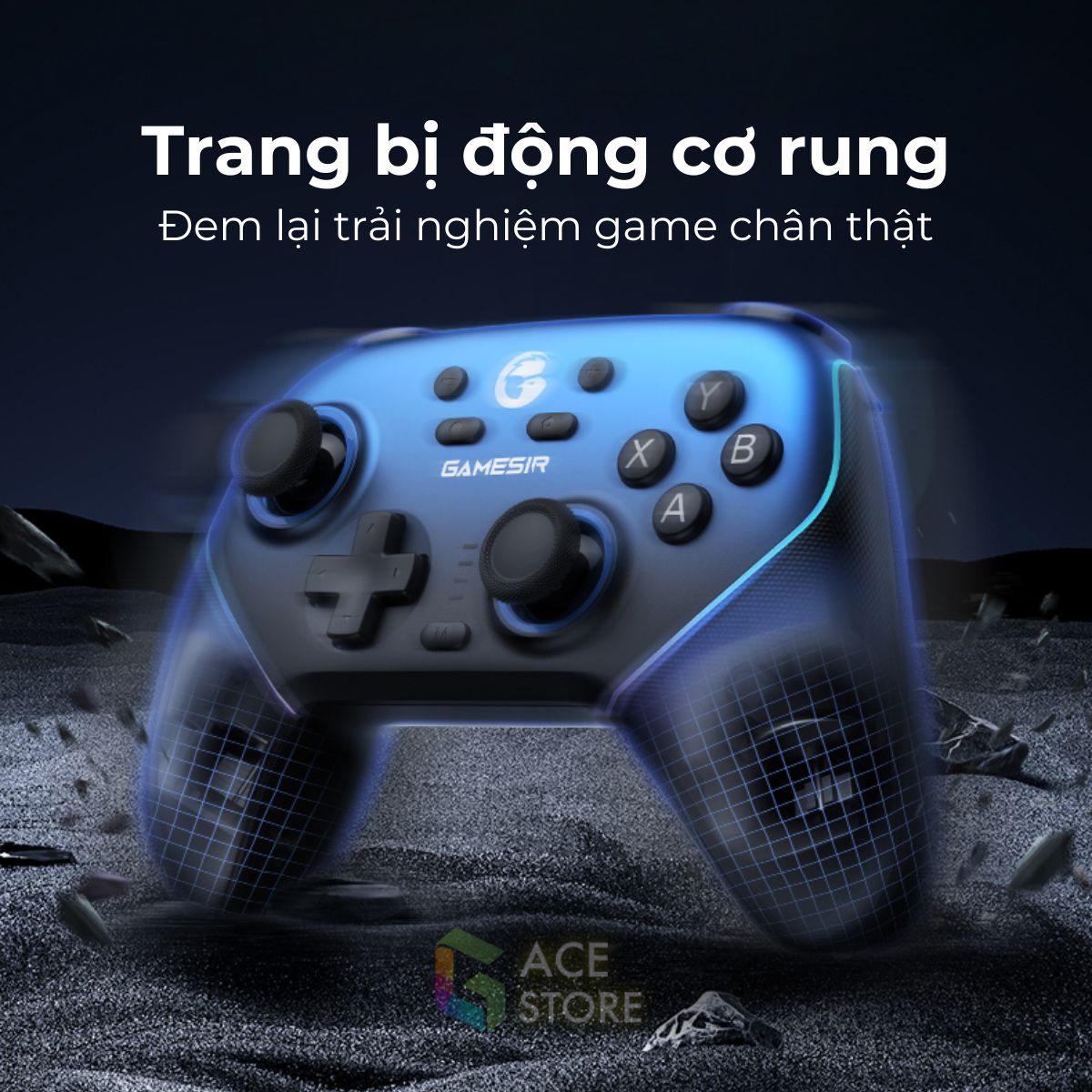 Tay cầm chơi game Gamesir NOVA Pro hỗ trợ đa nền tảng IOS, ANDROID, SWITCH, PC
