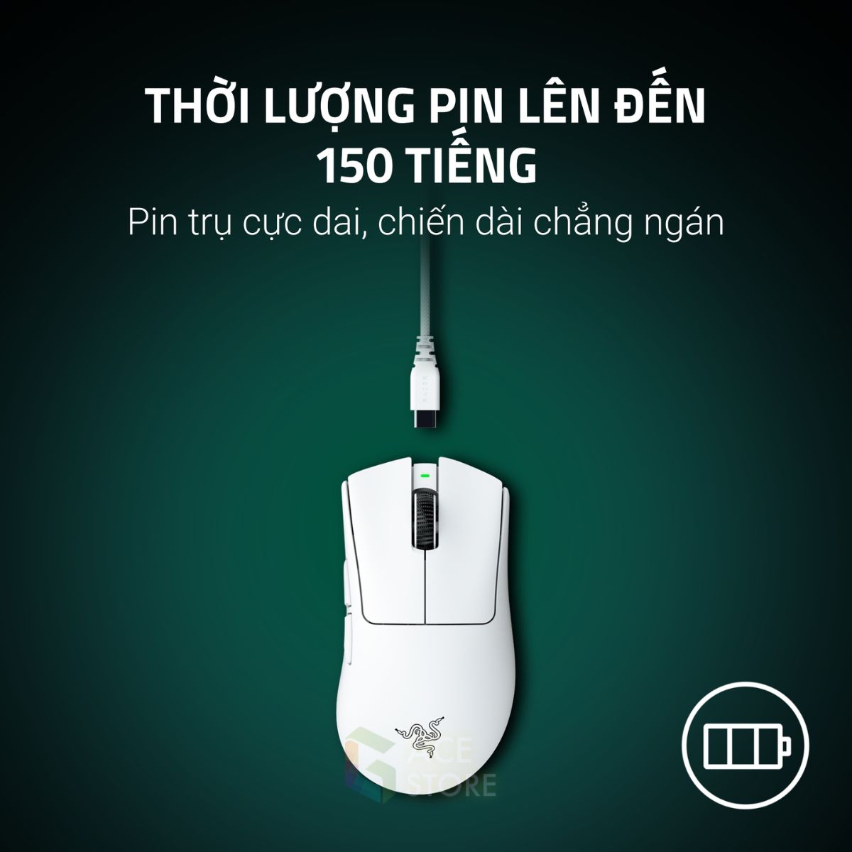 Chuột Gaming không dây Razer DeathAdder V4 Pro