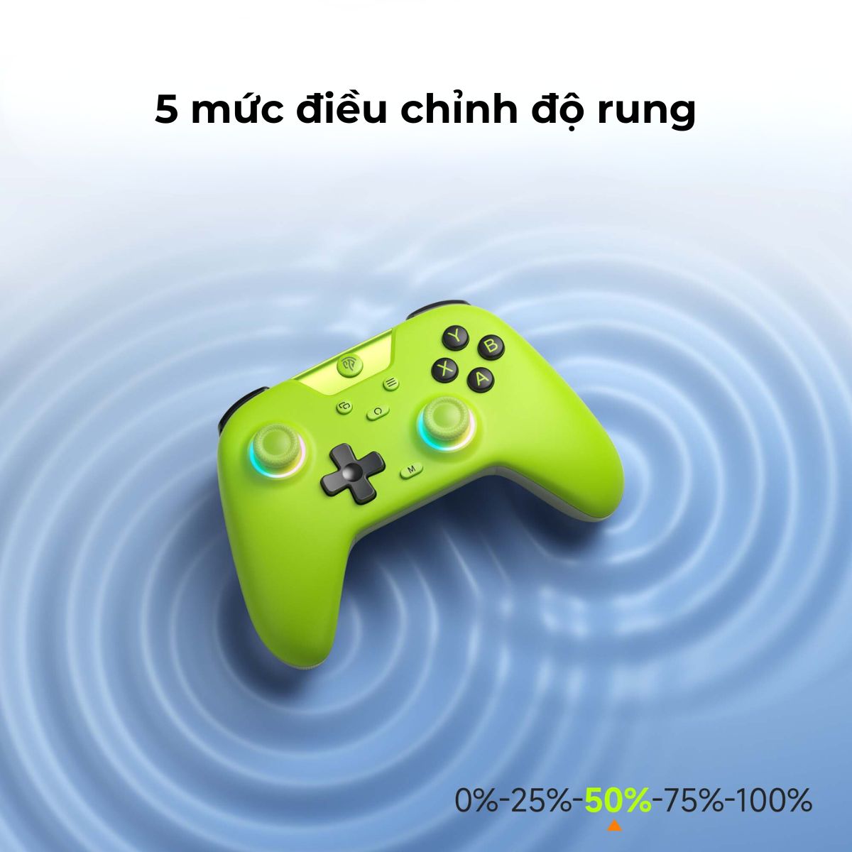 Tay cầm chơi game EasySMX X5 | Polling Rate 1000Hz hỗ trợ đa nền tảng PC / Điện thoại / Switch / Steam Gamer