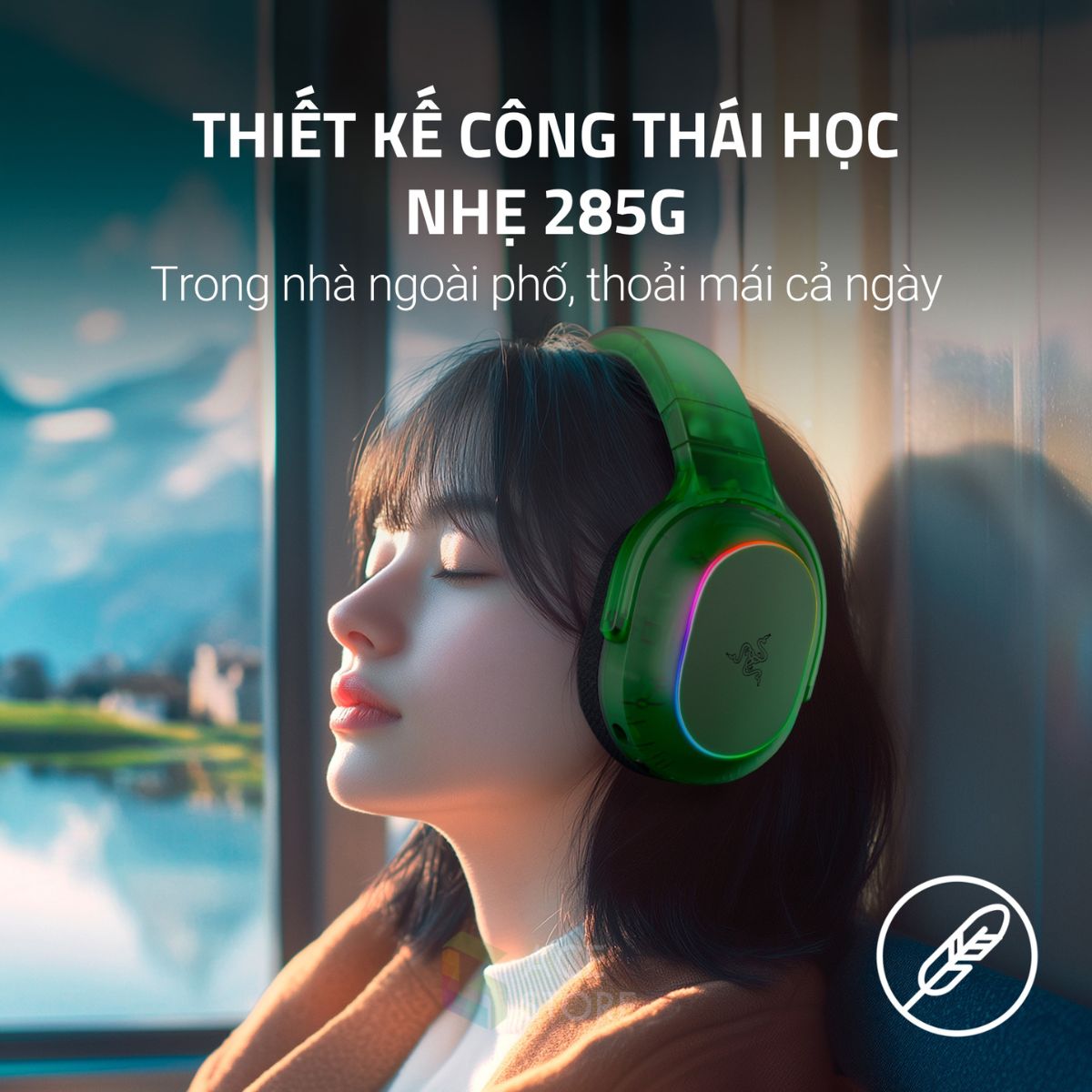 Tai Nghe không dây Razer Barracuda X Chroma Phantom Green Edition RZ04-05220300-R3M1