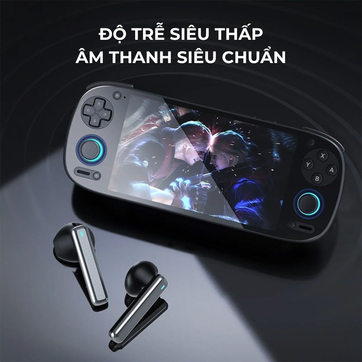 Tai Nghe TWS Retroid Pocket H1 Chính Hãng – Bluetooth 5.3, Pin 25H, Low Latency, Âm Thanh Rõ Nét Cho Game Thủ
