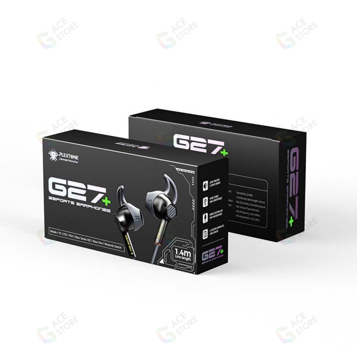 [Chính hãng] Tai Nghe Gaming Plextone G27 Plus – Mic Rõ, Âm Thanh Gaming | Jack 3.5mm / Adapter Type-C