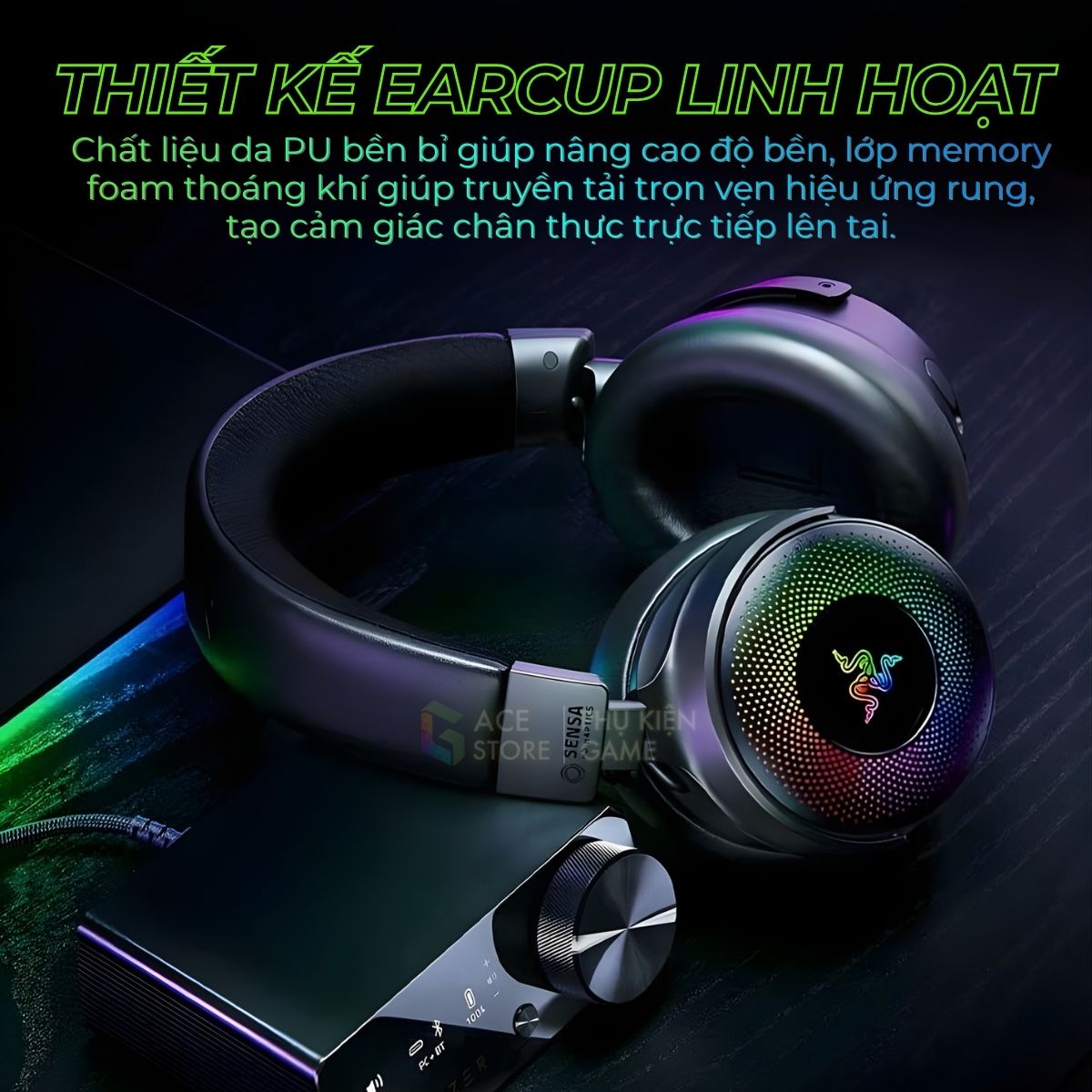 [Chính hãng] Razer Kraken V4 Pro - Wireless RGB Gaming Headset