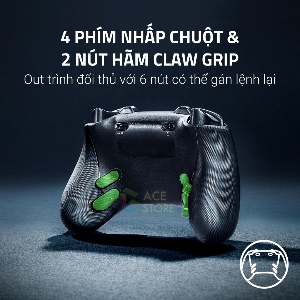 Razer Wolverine V3 Pro – Tay Cầm Esports Wireless cho Xbox Series X/S & PC | Chính Hãng