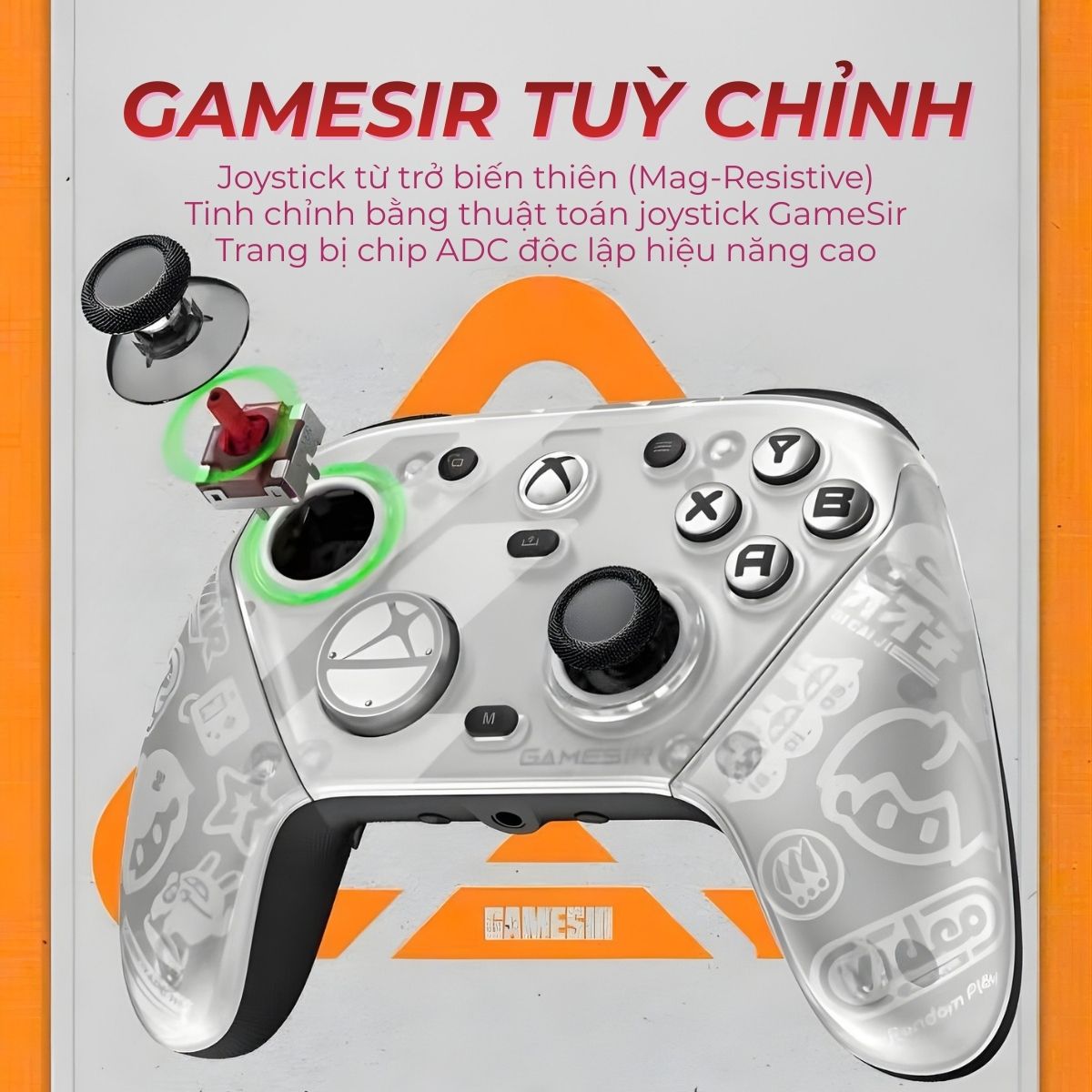 [ Sẵn hàng ] GameSir G7 Pro Zenless Zone Zero Edition – Tay Cầm Gaming Cao Cấp Đa Nền Tảng