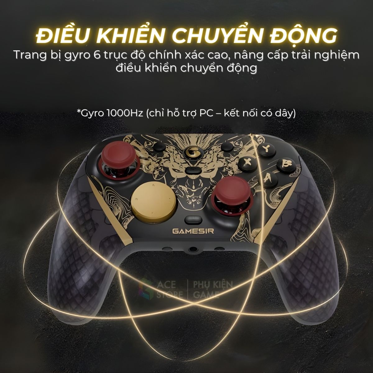 Tay Cầm GameSir G7 PRO 8K PC NIOH 3 EDITION – 8000 Hz | TMR GEN 2 | GYRO 6 TRỤC | ESPORT