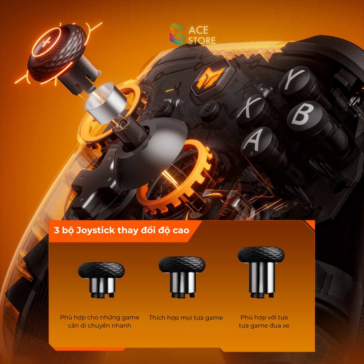 BigBig Won Gale Hall 2024 | Tay Cầm Chơi Game Không Dây 2.4G | Hỗ Trợ Kết Nối Đa Nền Tảng, Tính Năng Vượt Trội