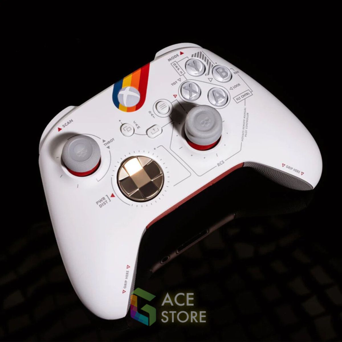 Bộ nút bọc Analog Skull & Co cho tay cầm Flydigi Apex 4 / Vader 4 Pro / Xbox  - Vỉ 3 cặp