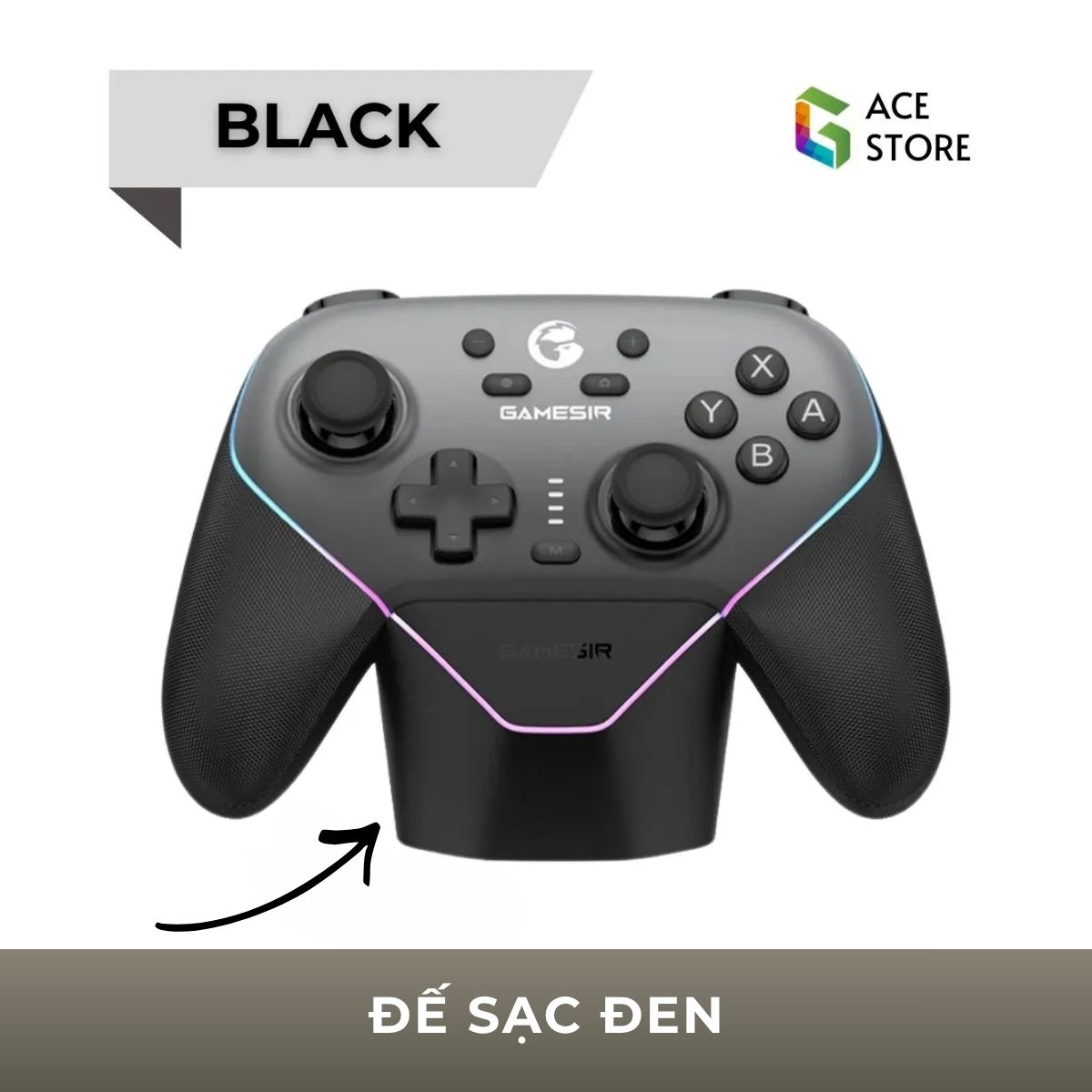 Đế Sạc Không Dây GameSir Nova Lite 2 & Gamesir Super Nova