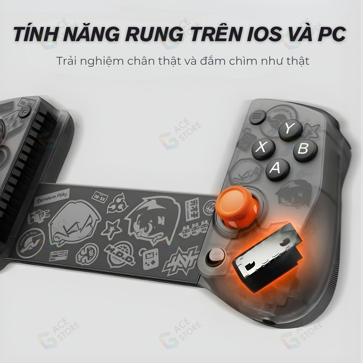 [Chính hãng] Tay Cầm Gamesir X5S collab Zendless Zone Zero Hỗ Trợ Android / iOS / Nitendo Switch